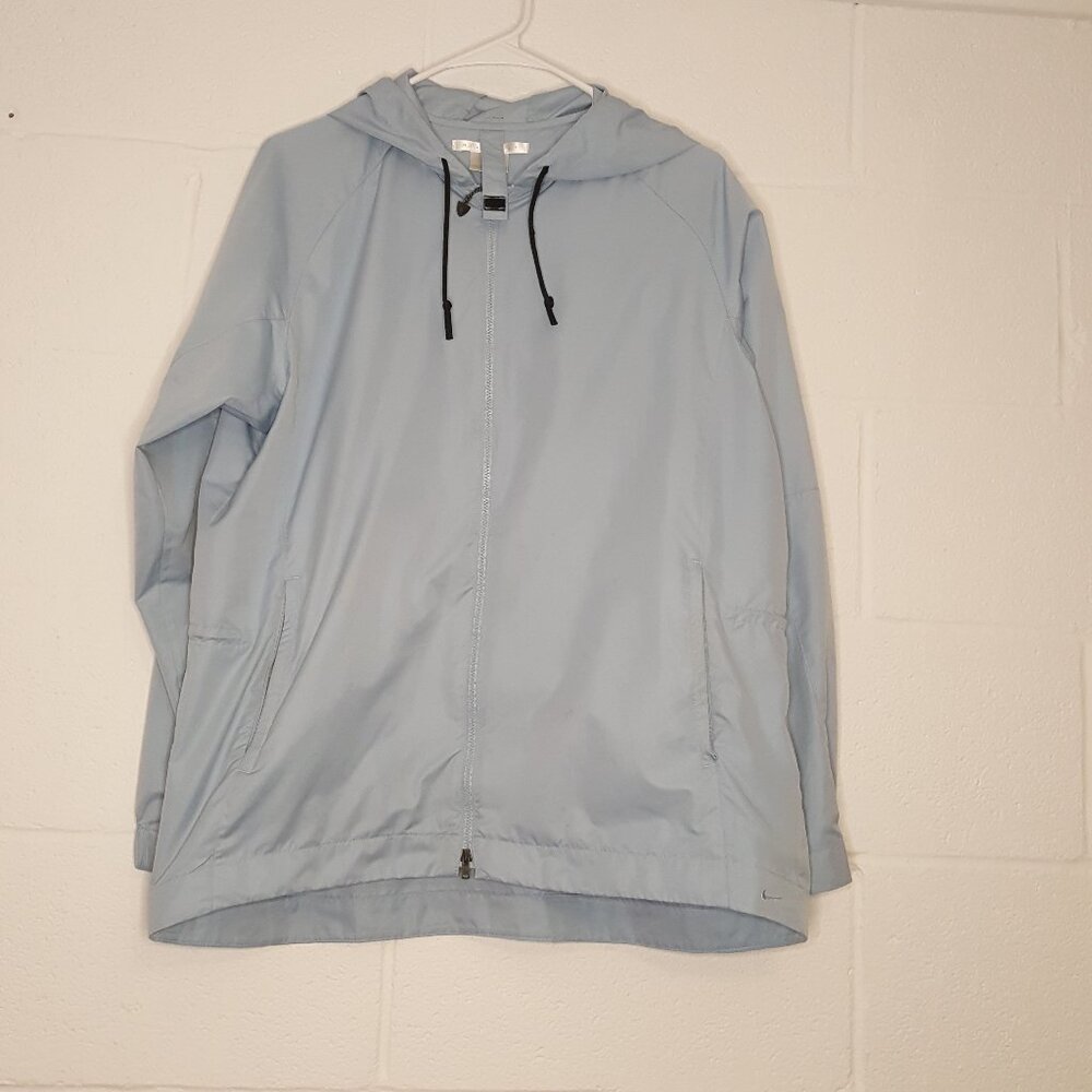 Light Blue Rain Jacket